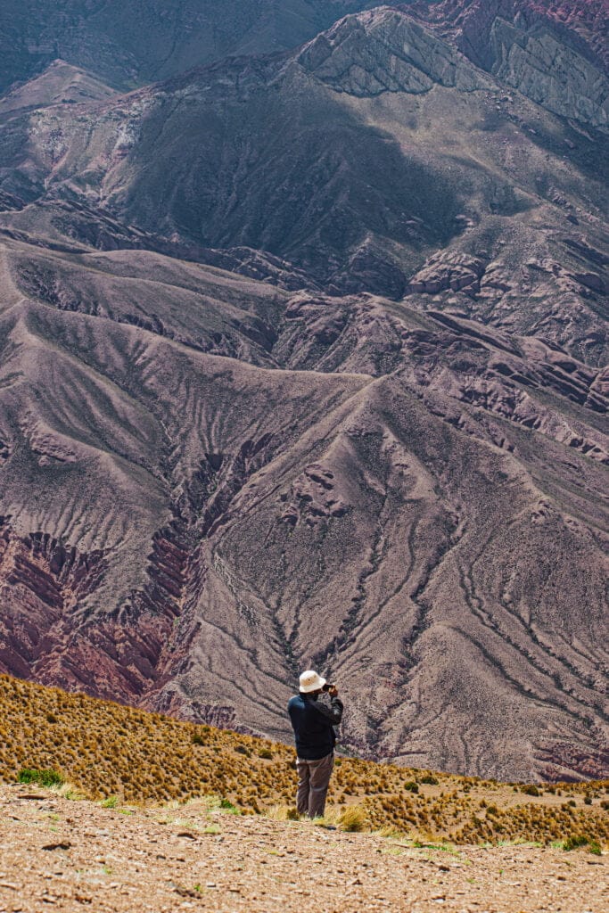 vista fotográfica serranía cuesta Lipan
